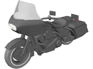 Harley-Davidson 3D Model preview