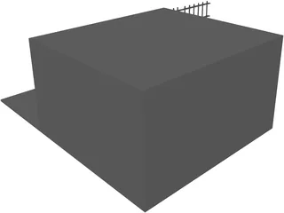 Jail Cell 3D Model preview