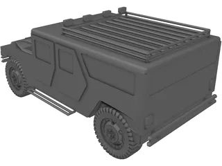 Hummer 3D Model preview
