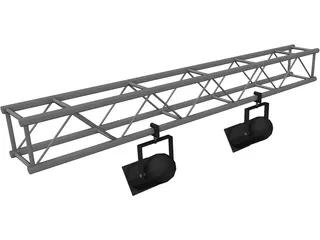 Stage Lights 3D Model preview