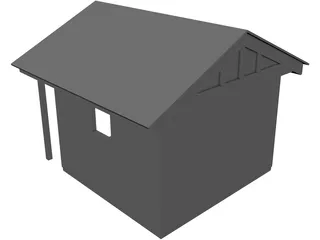 Shed [+Shelves and Table] 3D Model preview