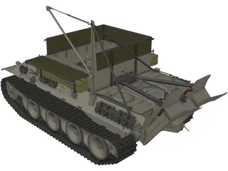 Bergerat 3D Model preview