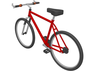Bike Mountain Pacific 3D Model preview