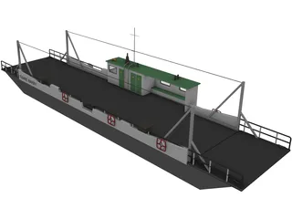Ferry Barby 3D Model preview