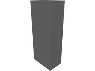File Cabinet 3D Model preview