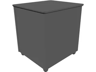 Closet 3D Model preview