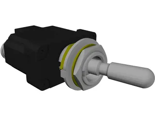 Toggleswitch 3D Model preview