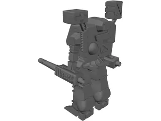 Warhammer 3D Model preview