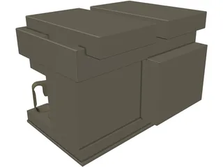 Coffee Machine 3D Model preview
