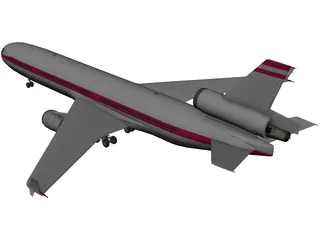McDonnell Douglas MD-11 3D Model preview