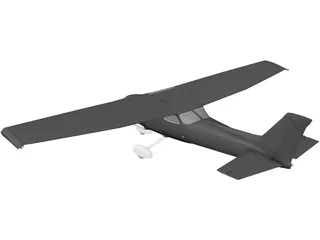 Cessna 172 3D Model preview