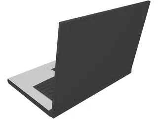 Notebook 3D Model preview