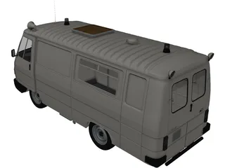 Peugeot J9 3D Model preview