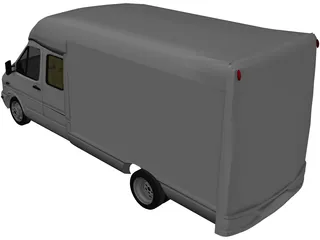 Volkswagen LT46 3D Model preview