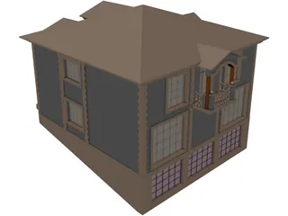House 3D Model preview