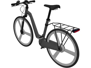 Bike Modern 3D Model preview