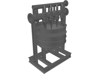 Mud Cleaner 3D Model preview