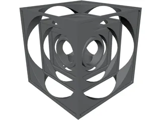 Turner Cube 3D Model preview