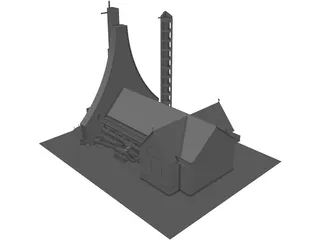 Church 3D Model preview