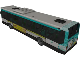 Renault Agora Line RATP 3D Model preview