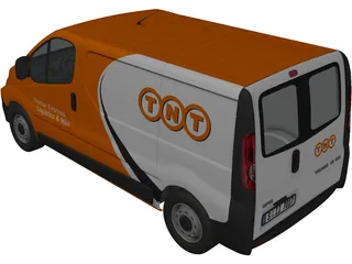 Opel Vivaro TNT 3D Model preview