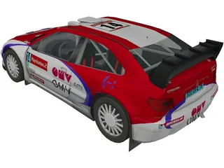 Citroen Xsara WRC 3D Model preview