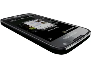 Samsung Omnia II Phone 3D Model preview