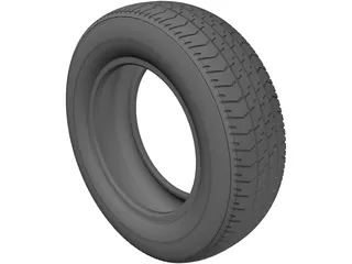 Tire 3D Model preview