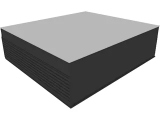 Sony Blu-ray Player 3D Model preview