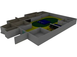 Trend Mill 3D Model preview