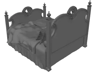 Bed 3D Model preview