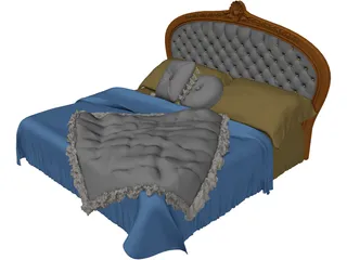 Bed 3D Model preview