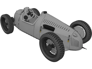 Auto Union 3D Model preview