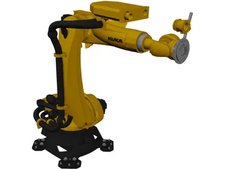 Kuka Ultra Robot 3D Model preview