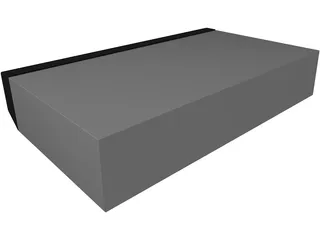 Panasonic DVD 3D Model preview