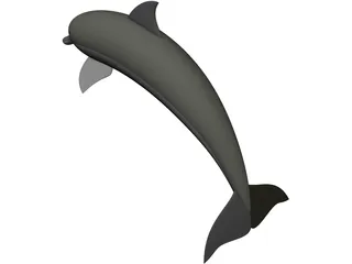 Dolphin 3D Model preview