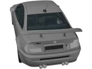 BMW M3 (2010) 3D Model preview