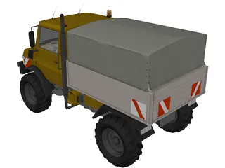 Pick-Up Truck 3D Model preview