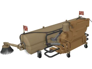 Street Sweep 3D Model preview