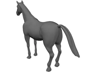 Horse 3D Model preview