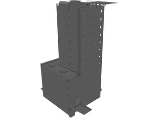 Fire Training Facility High Rise 3D Model preview