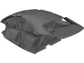 Interior Audi S5 (2010) 3D Model preview