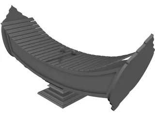Khmer Music Tool 3D Model preview