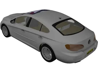 Volkswagen Passat (2010) 3D Model preview