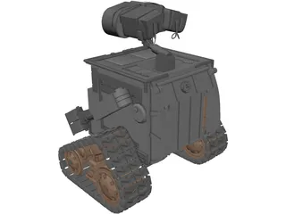 WALL-E 3D Model preview