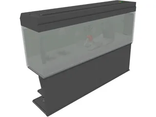 Aquarium 3D Model preview