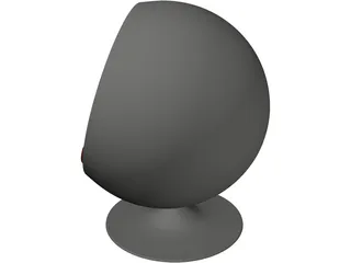 Ball Chair 3D Model preview