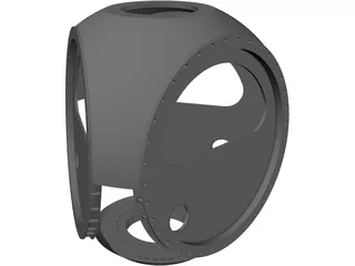 Rotor Hub for Wind Turbine 3D Model preview