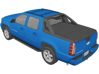 Chevrolet Avalanche (2010) 3D Model preview