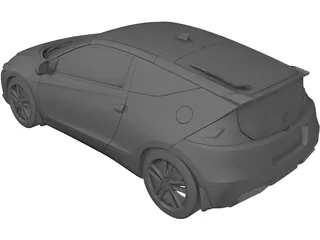 Honda CR-Z (2010) 3D Model preview